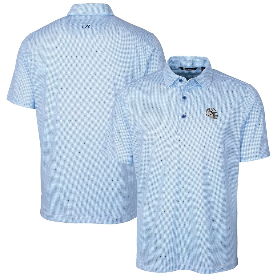

Поло с длинным рукавом Cutter & Buck Indianapolis Colts, роял