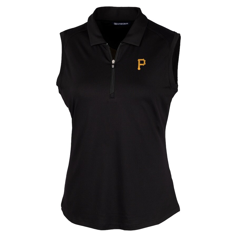 

Поло без рукавов Cutter & Buck Pittsburgh Pirates, черный