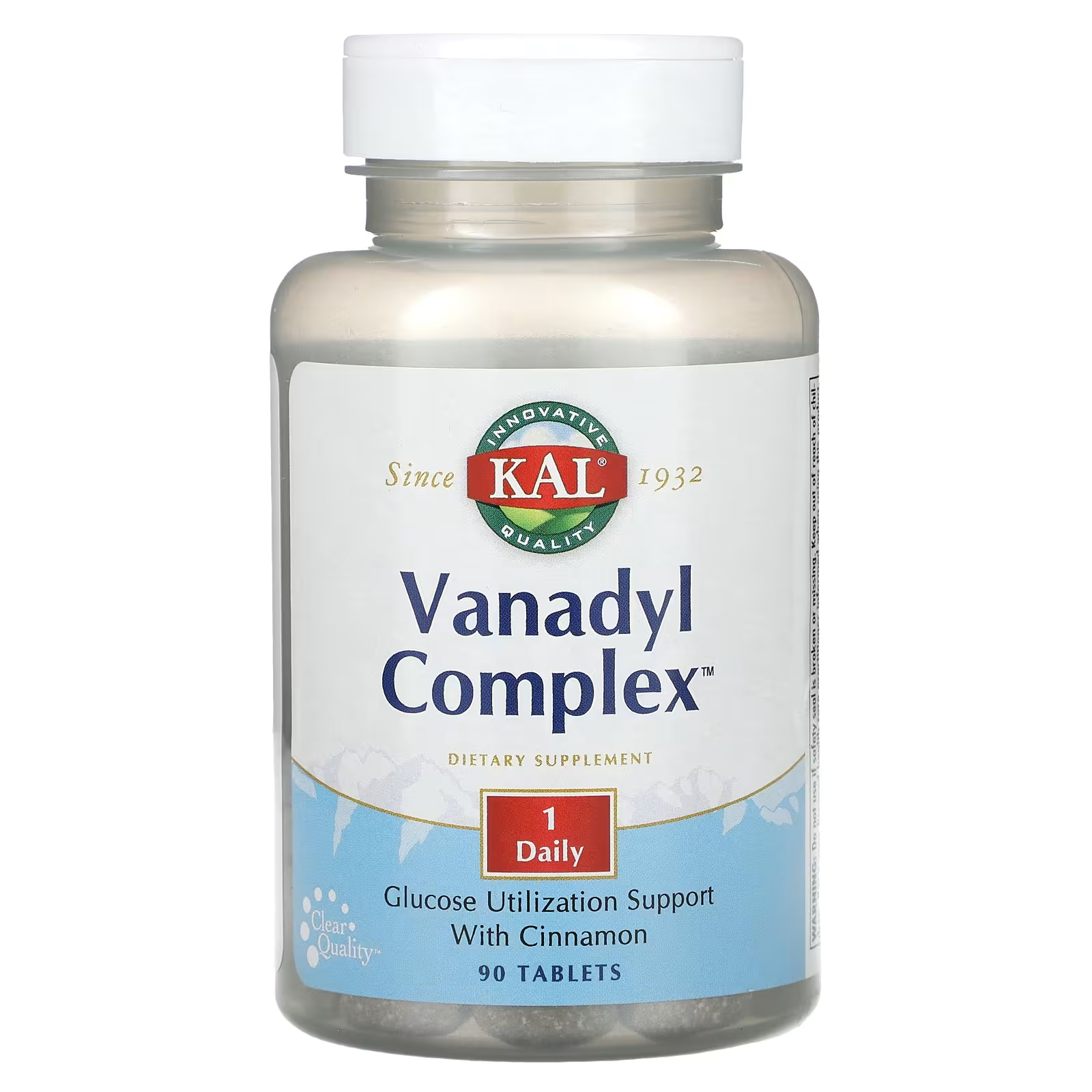 Ванадиловый комплекс Kal, 90 таблеток