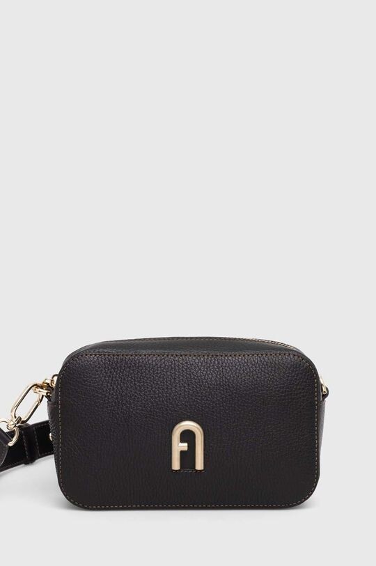 

Кожаная сумочка Furla, черный