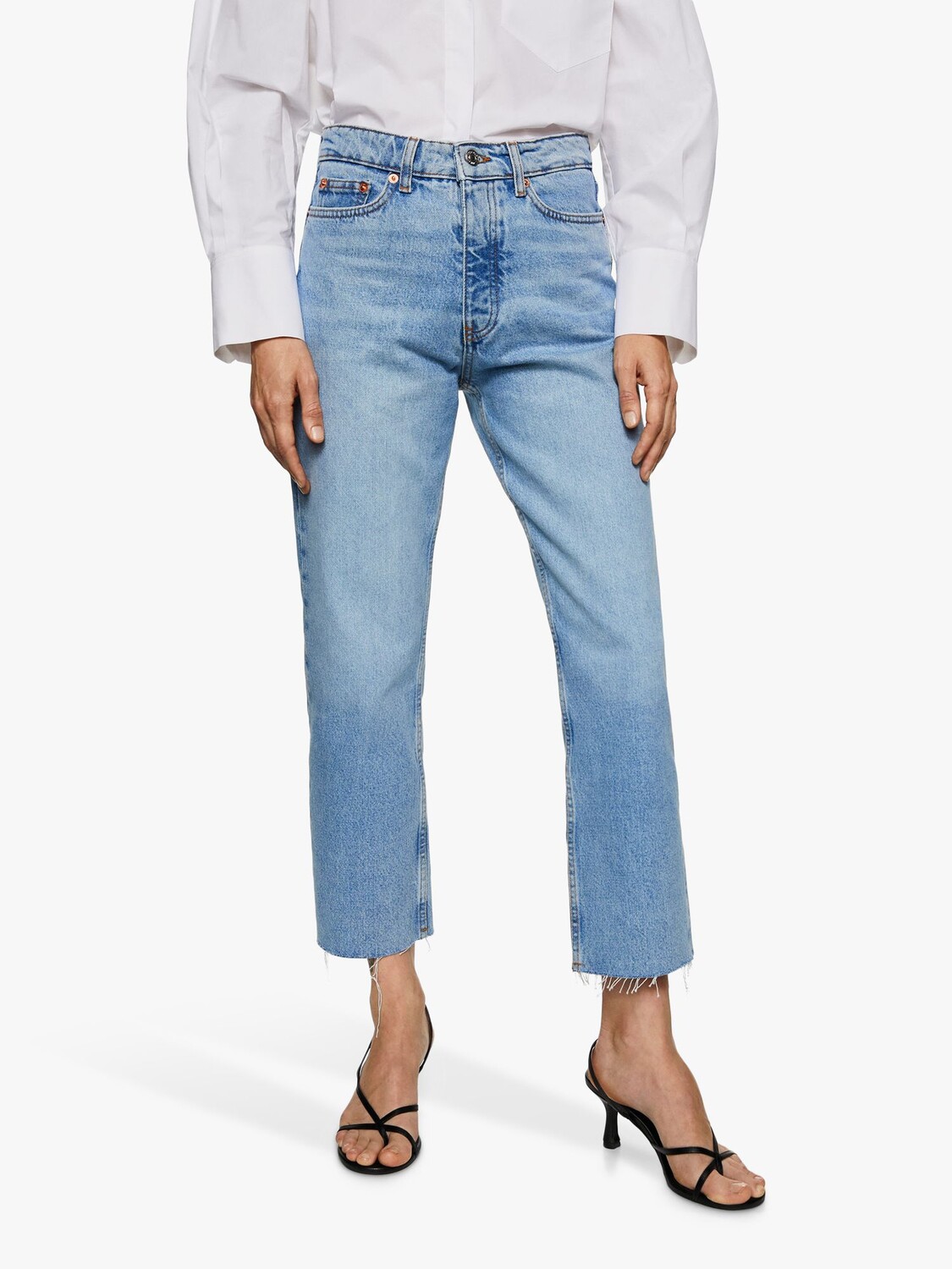 

Джинсы Mango Havana Mom, синие