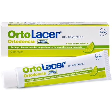 цена Зубная паста Ortolacer Fresh Lime Gel 75M 100мл, Lacer
