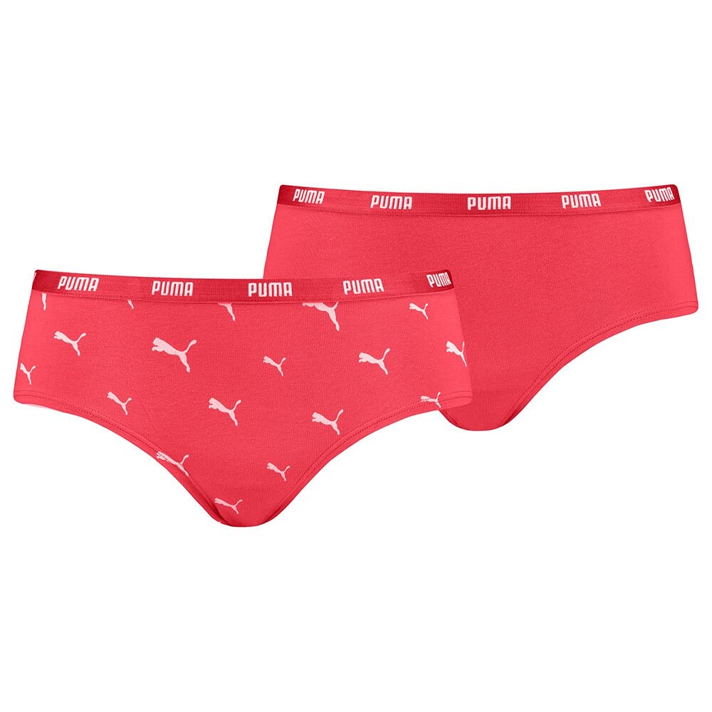 

Трусы Puma 701223663 Cat Logo Hipster 2 шт, красный