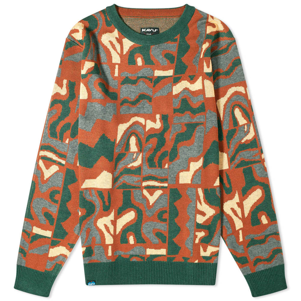 

Жаккардовый трикотаж Kavu Highline Crew