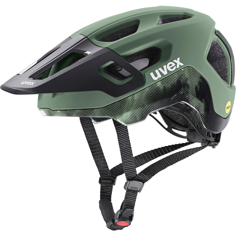 Велосипедный шлем React MIPS Uvex, зеленый