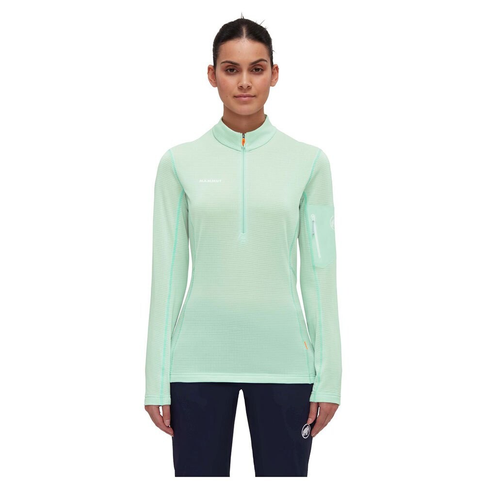 Свитер Mammut Aenergy Light Half Zip, зеленый