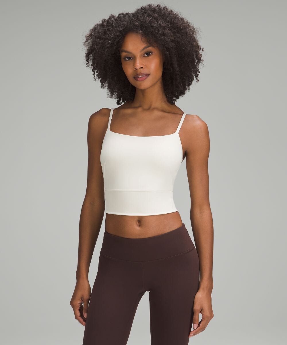 

Майка с бретелями Wunder Train Lululemon, белый