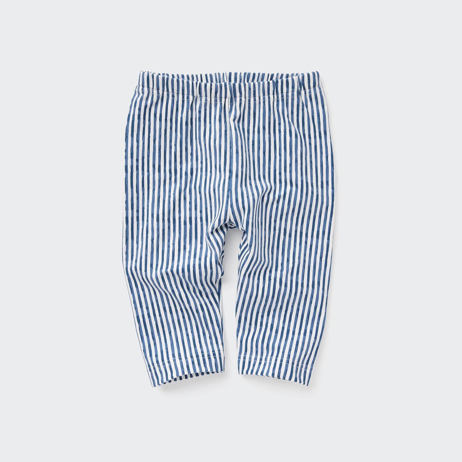 

Леггинсы UNIQLO стандартного кроя в полоску, синий