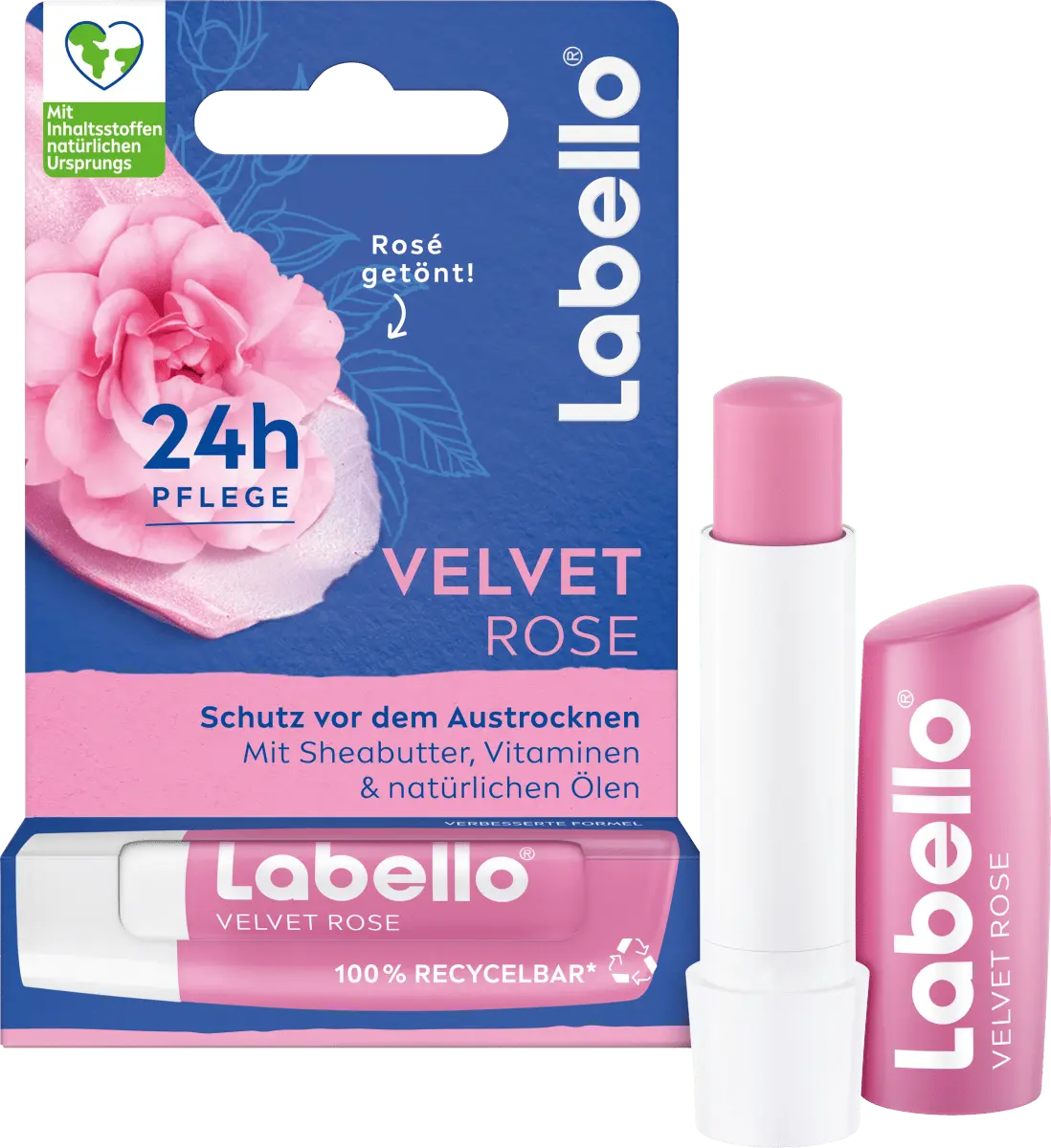 

Уход за губами Velvet Rose 4,8 г Labello