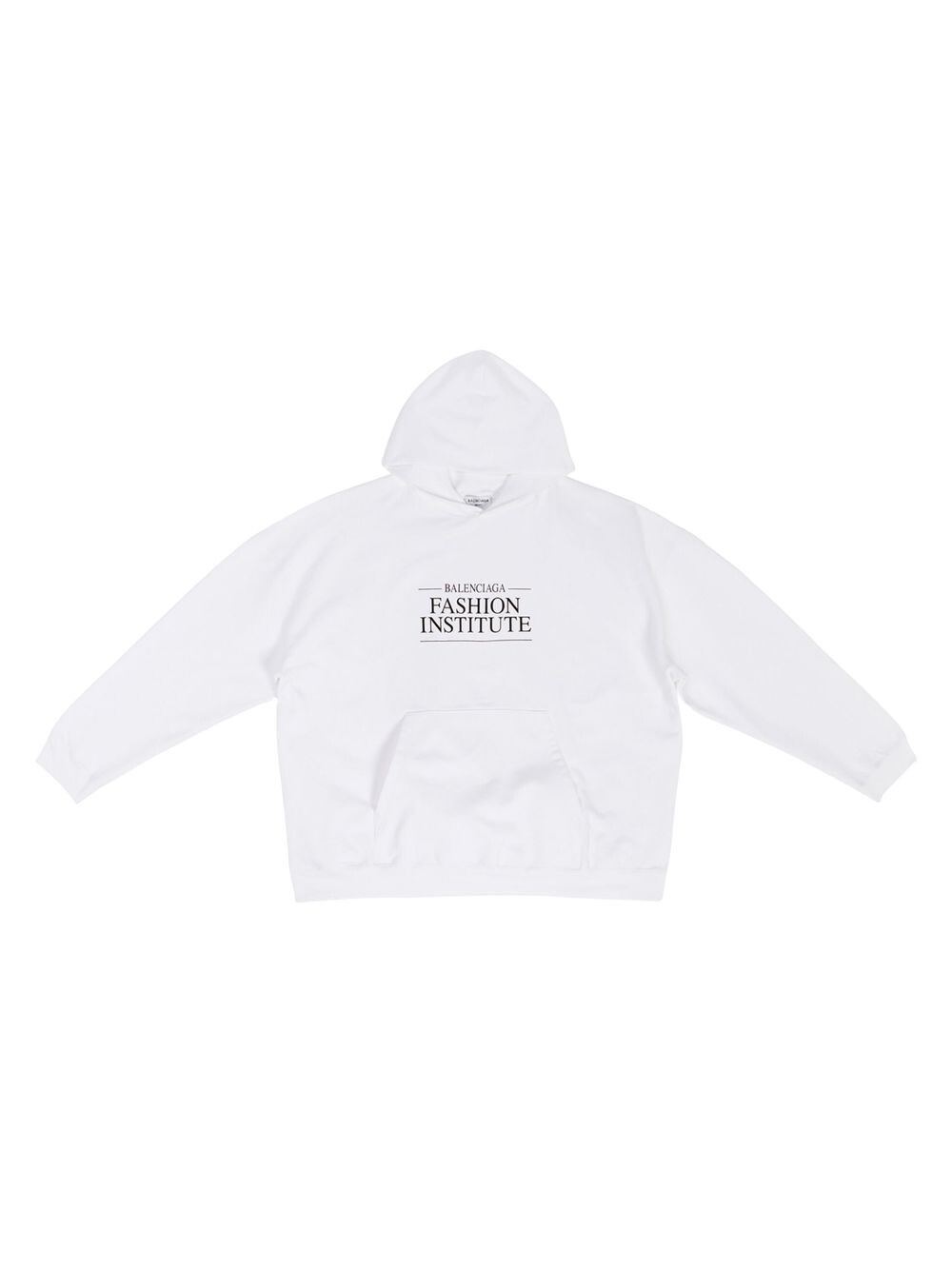 

Худи института моды Balenciaga, белый