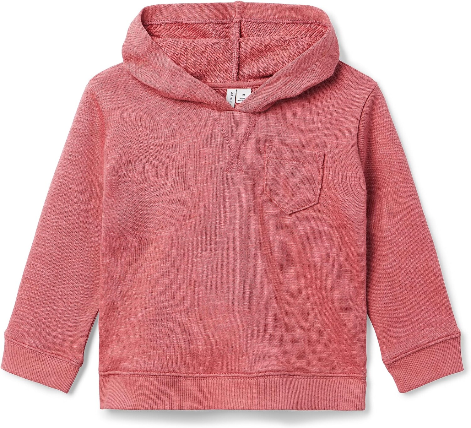 

Худи Janie and Jack Slub Hoodie, красный