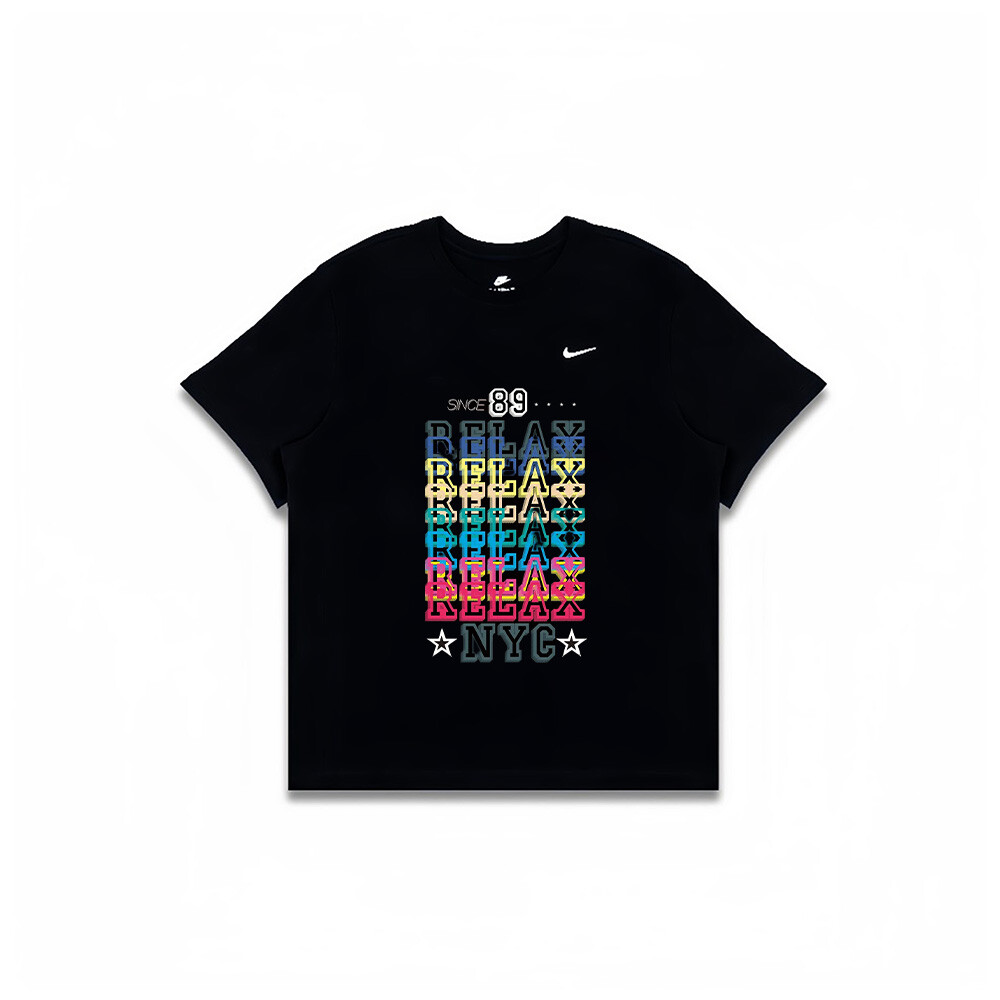 

Футболка мужская черная Nike, черный