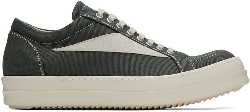 

Серые винтажные кроссовки Rick Owens DRKSHDW