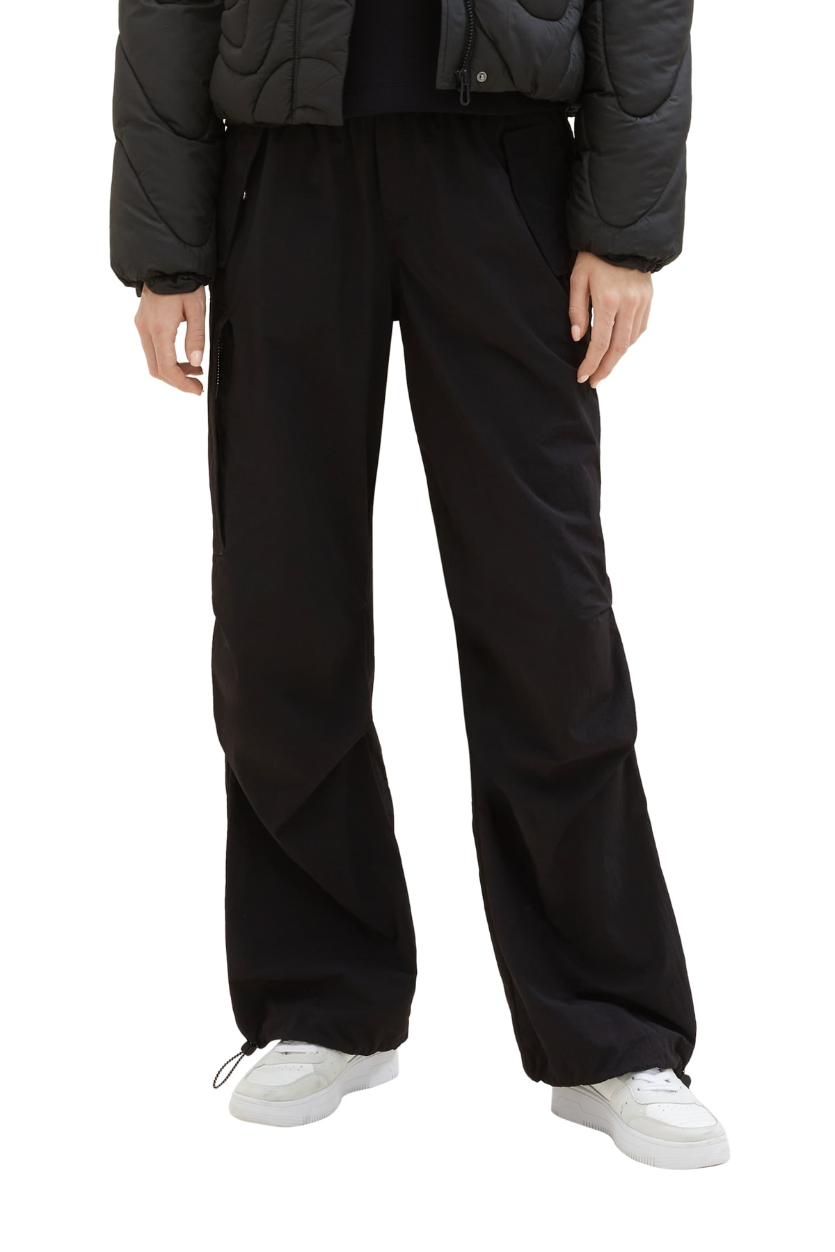 Брюки женские/девочки спортивные брюки-карго Tom Tailor Denim, коричневый