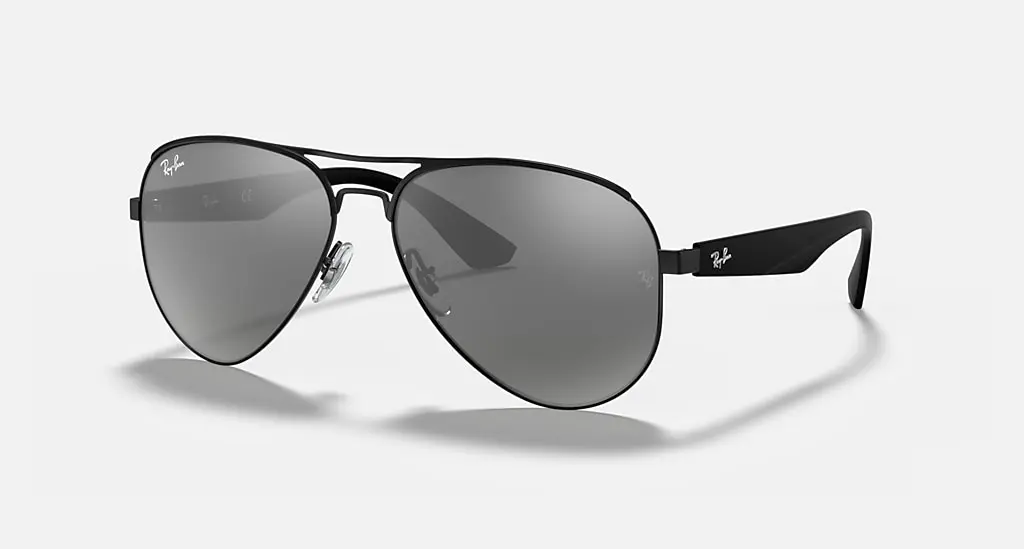 

Солнцезащитные очки Ray-Ban RB3523, серый/серебряный