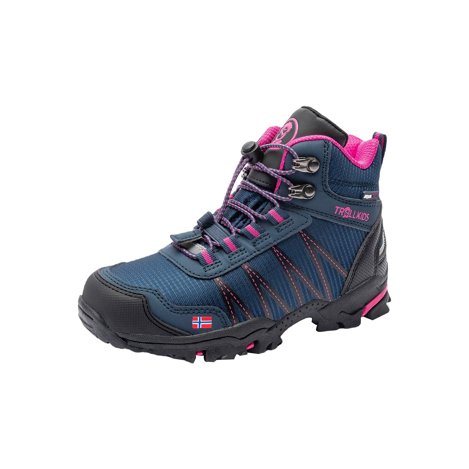 

Кроссовки Trollkids wasserdichte Mittel Trolltunga, цвет Marineblau / Magenta