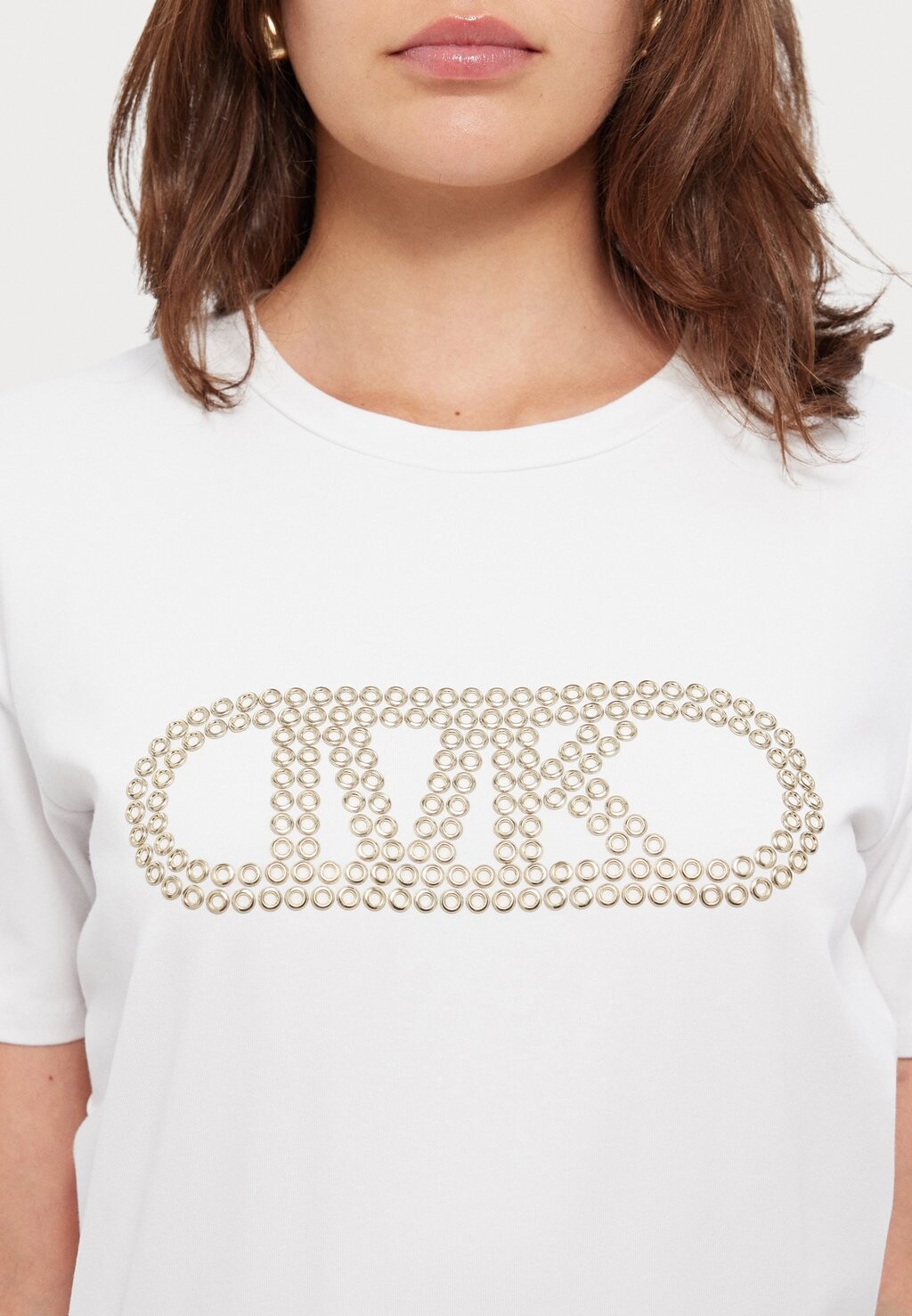 

Футболка GROMMET EMPIRE MICHAEL Michael Kors, белый