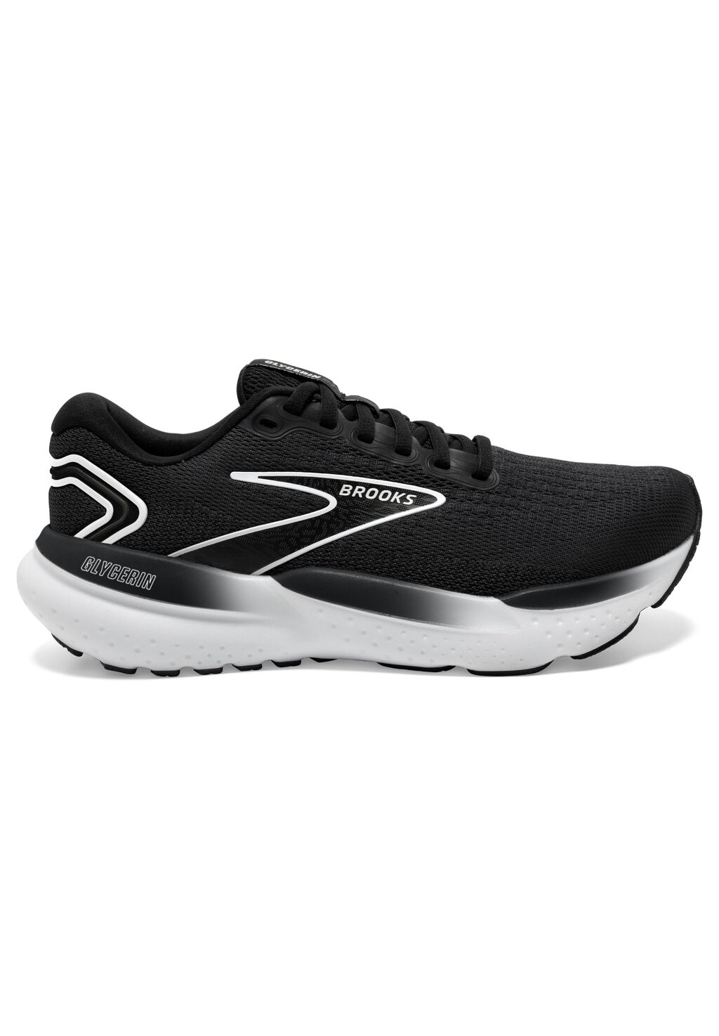 

Нейтральные кроссовки Glycerin 21 Brooks, цвет black grey white