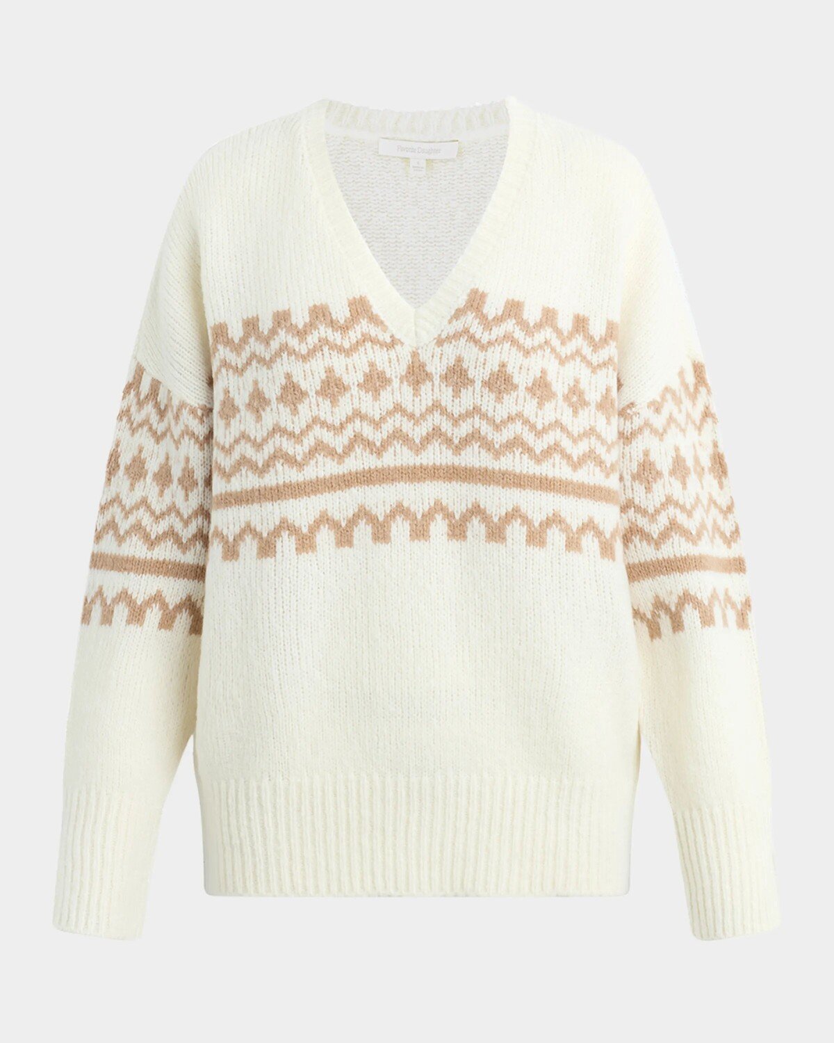 

Зимний свитер Уильяма Favorite Daughter, цвет Pink Fairisle