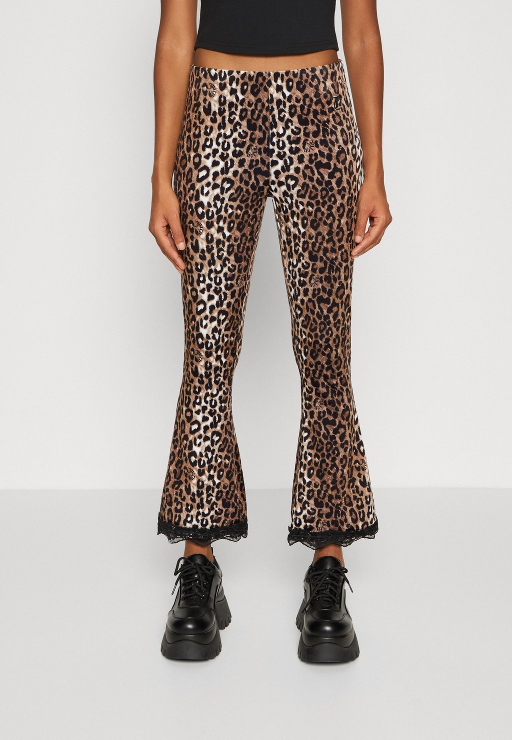 

Брюки LEOPARD FLARE Juicy Couture, коричневый