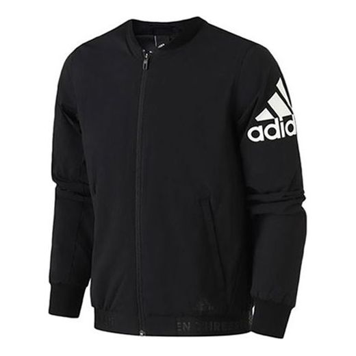 Куртка adidas Bomber Wv Warm Woven Sports Jacket Black, черный