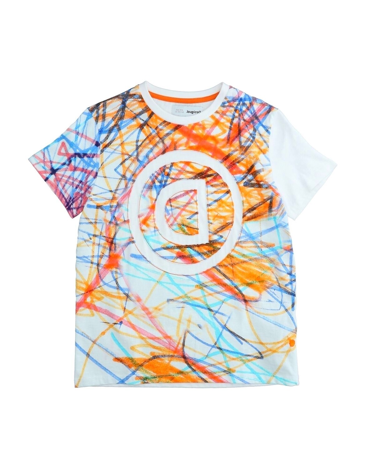 

Футболка Desigual, оранжевый