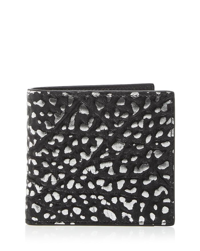 

Кожаный бумажник 8CC двойного сложения Alexander McQUEEN