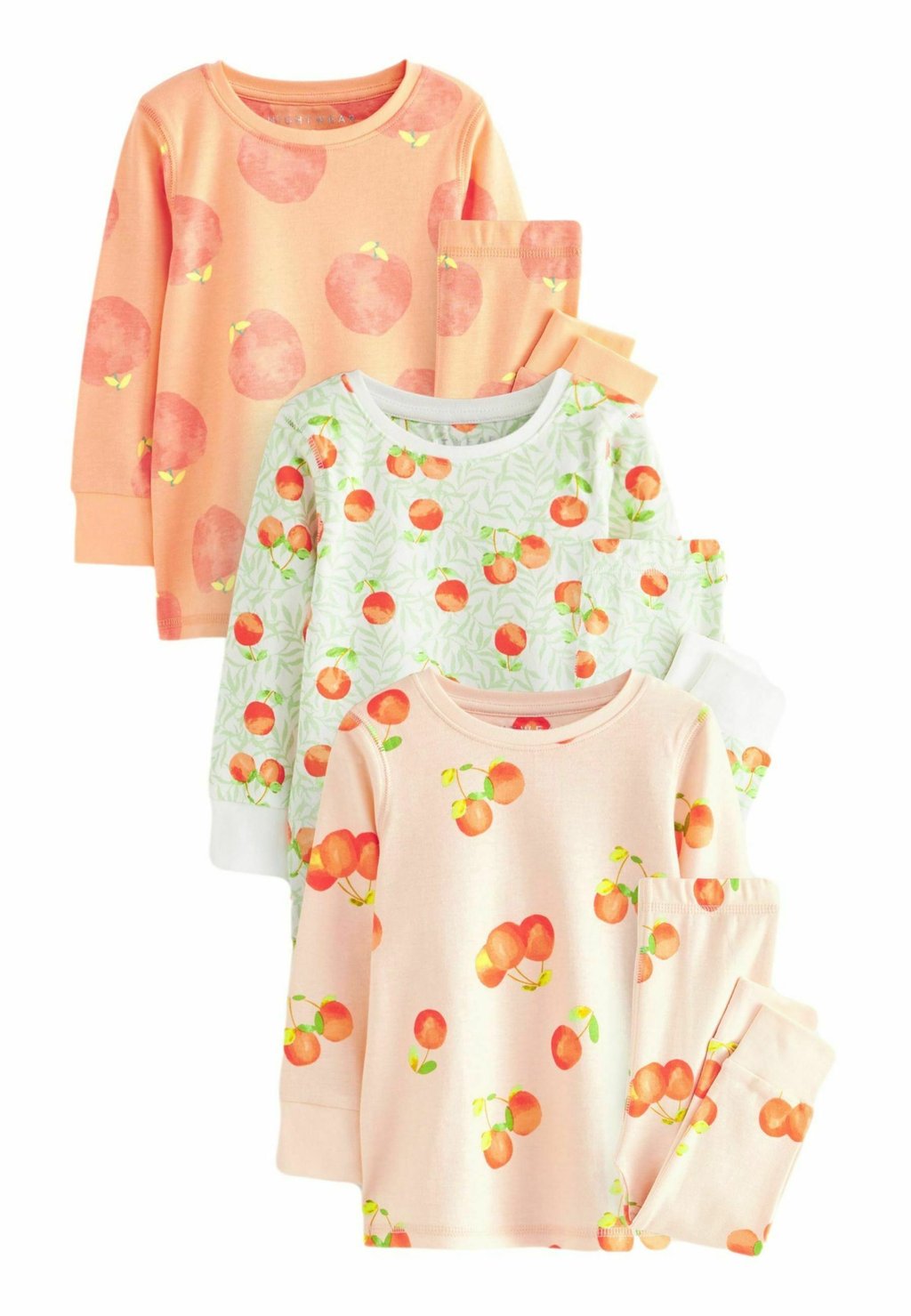 Пижамы 3 Pack Regular Fit Set Next, цвет orange peach бикини sunsafe 2 piece set regular fit next цвет orange peach