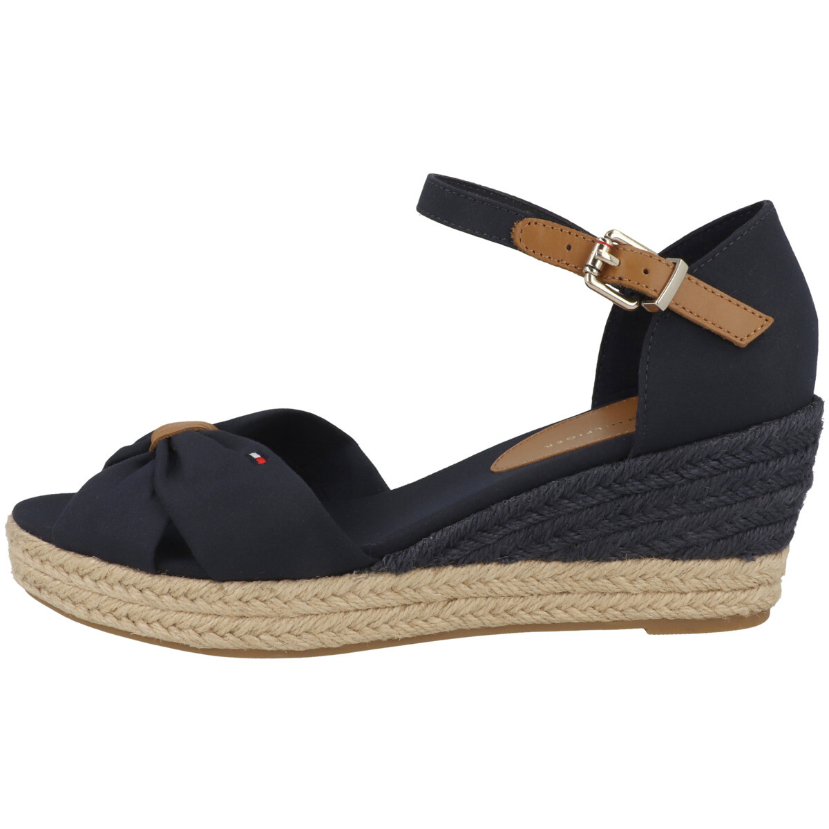 

Сандалии Tommy Hilfiger Keilsandale Basic Open Toe Mid Wedge, темно-синий
