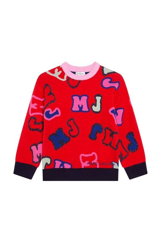 

Детский свитер Марка Джейкобса Marc Jacobs, красный