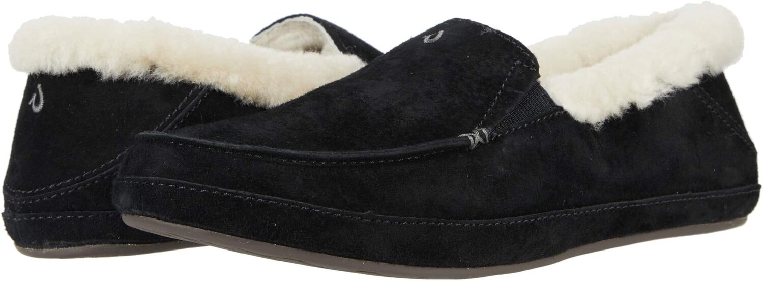

Тапочки OluKai Ku'una, цвет Black/Black