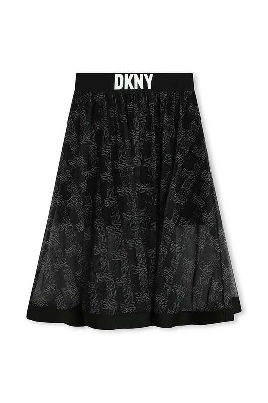 Юбка для девочки DKNY, черный юбка dkny размер 152 голубой