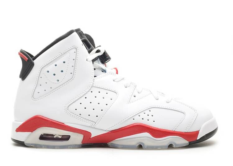 

Кроссовки AIR JORDAN 6 RETRO GS 'BULLS', белый