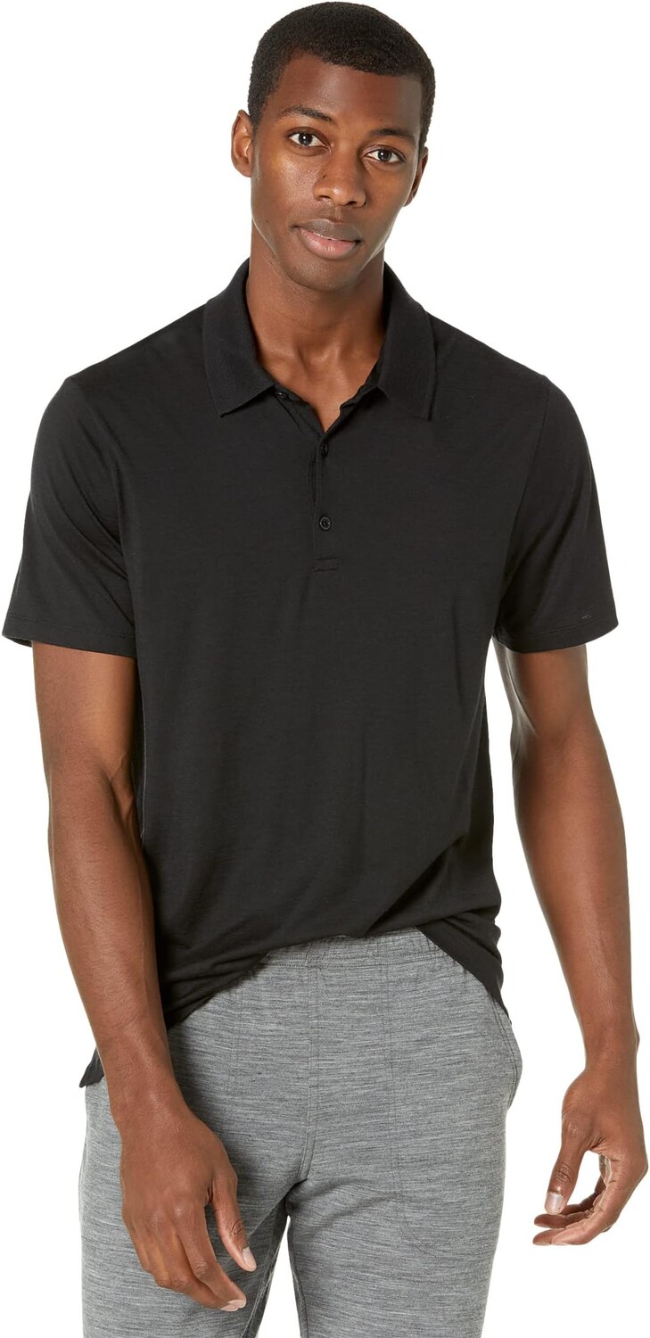 

Рубашка-поло Tech Lite II Short Sleeve Polo Icebreaker, черный