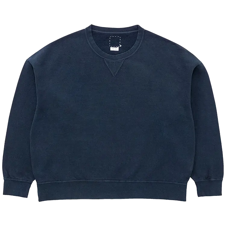 

Толстовка Visvim Crewneck Long-Sleeve 'Dark Indigo', синий