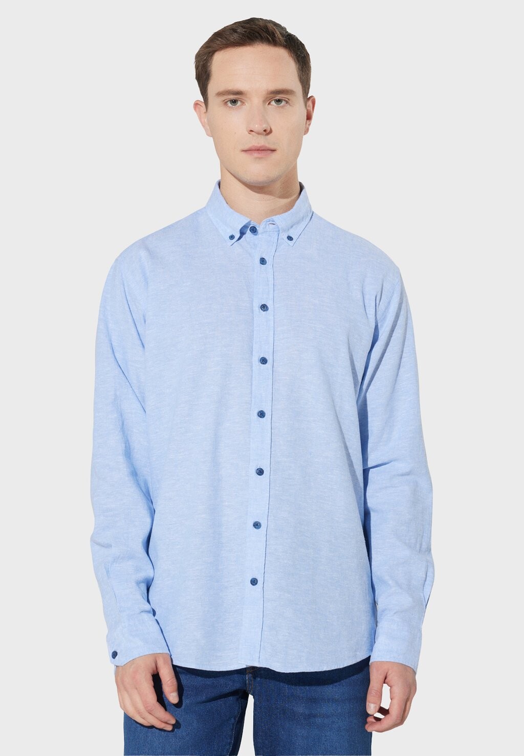 

Рубашка COMFORT FIT AC&CO / ALTINYILDIZ CLASSICS, цвет Comfort Fit Shirt-Linen