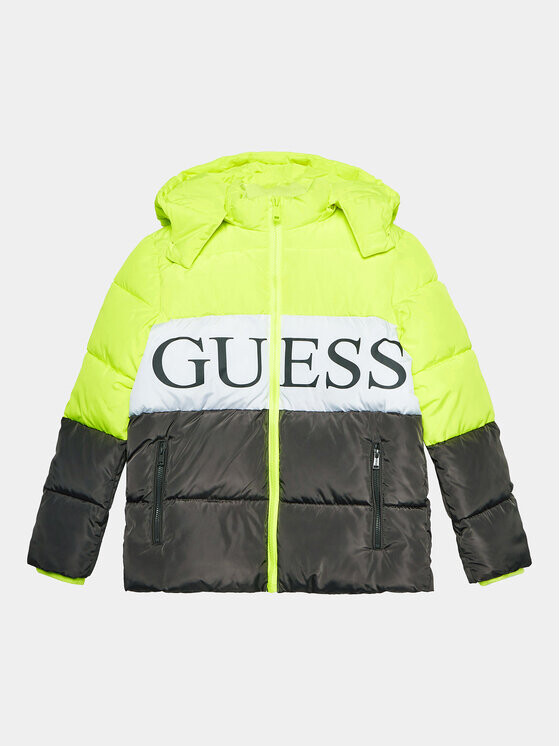 

Пуховик стандартного кроя Guess, мультиколор