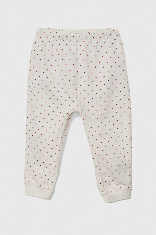 

Хлопковые спортивные штаны для малышей United Colors of Benetton, белый