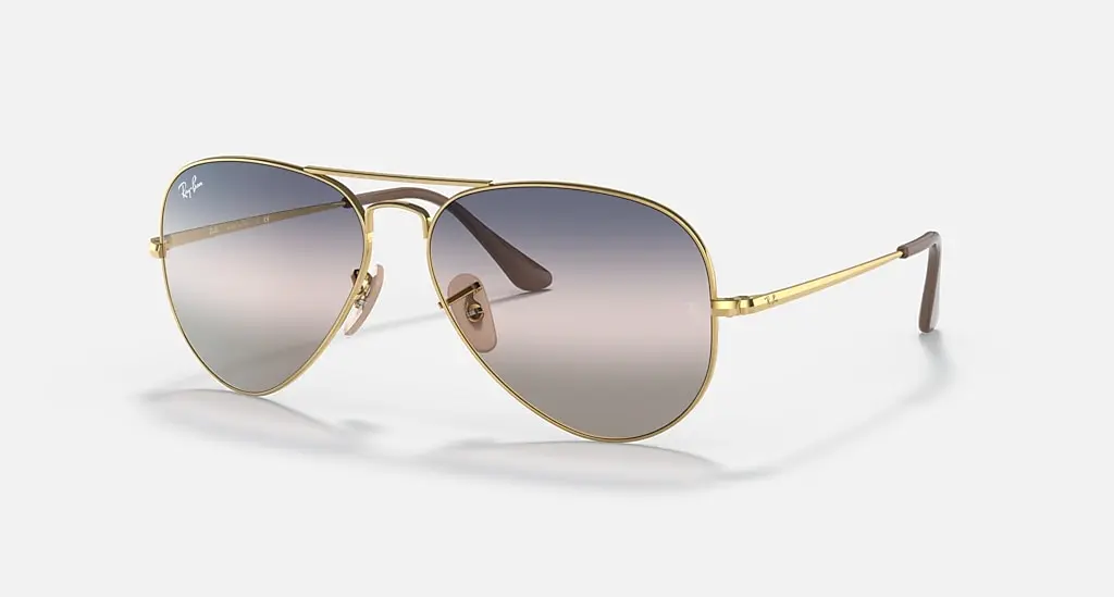 

Солнцезащитные очки Ray-Ban RB3689 BI-GRADIENT, розовый/синий градиент