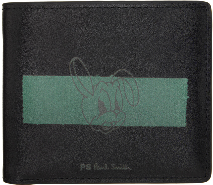 

Черный кошелек двойного сложения Ps By Paul Smith