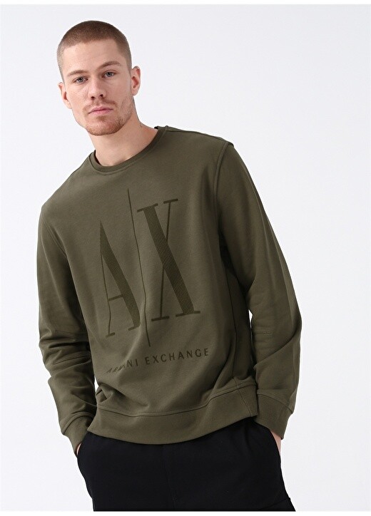 

Мужская толстовка с круглым вырезом Armani Exchange