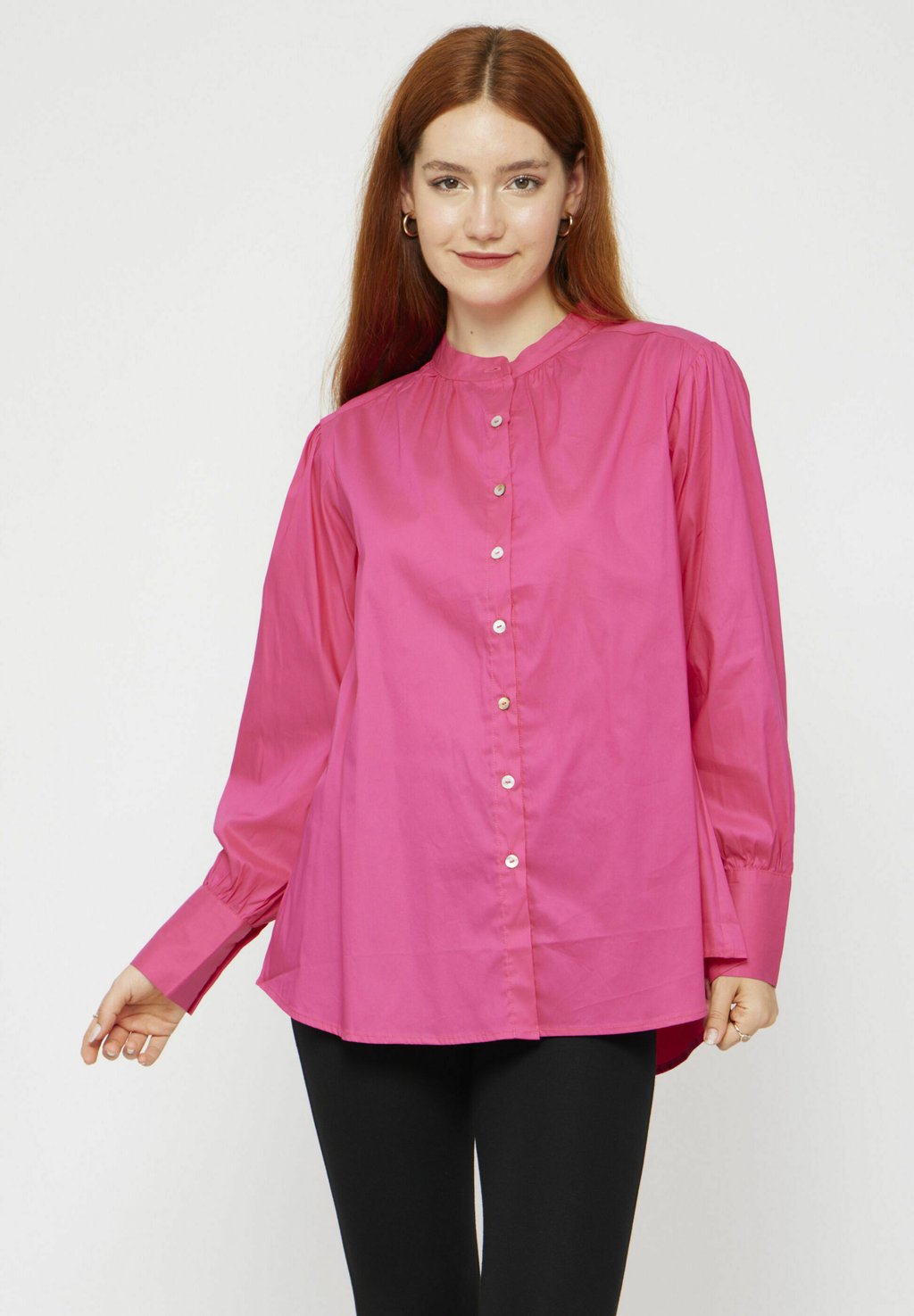 цена Блузка-рубашка VICCI Germany, цвет pink