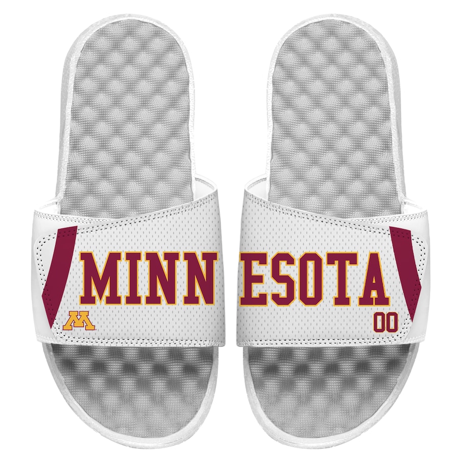 

Шлепанцы ISlide Minnesota Golden Gophers, белый