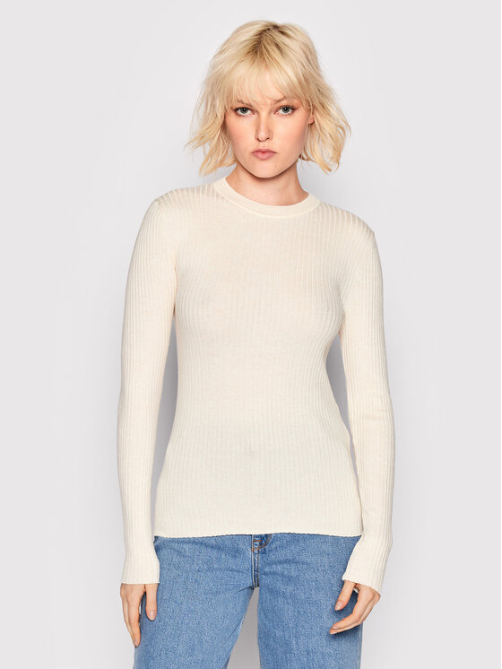 Облегающий свитер Selected Femme, бежевый облегающий свитер selected femme бежевый