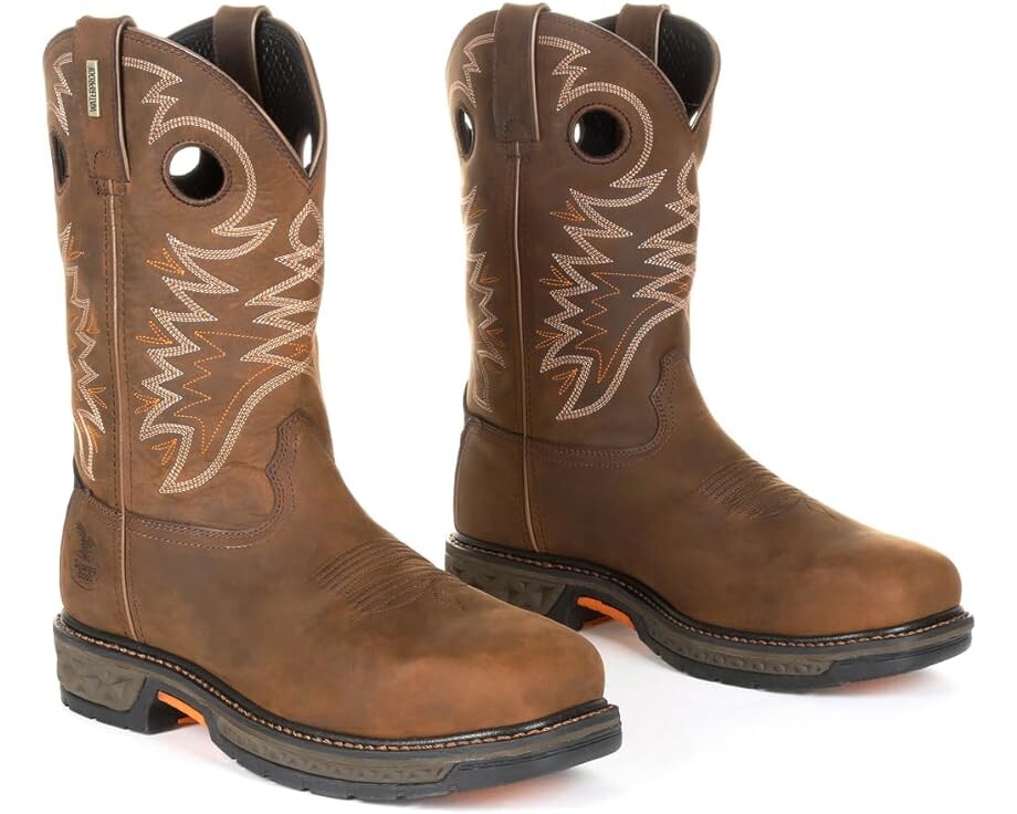 

Ботинки Georgia Boot Carbo-Tec LT 11" Alloy Square Toe Waterproof, коричневый