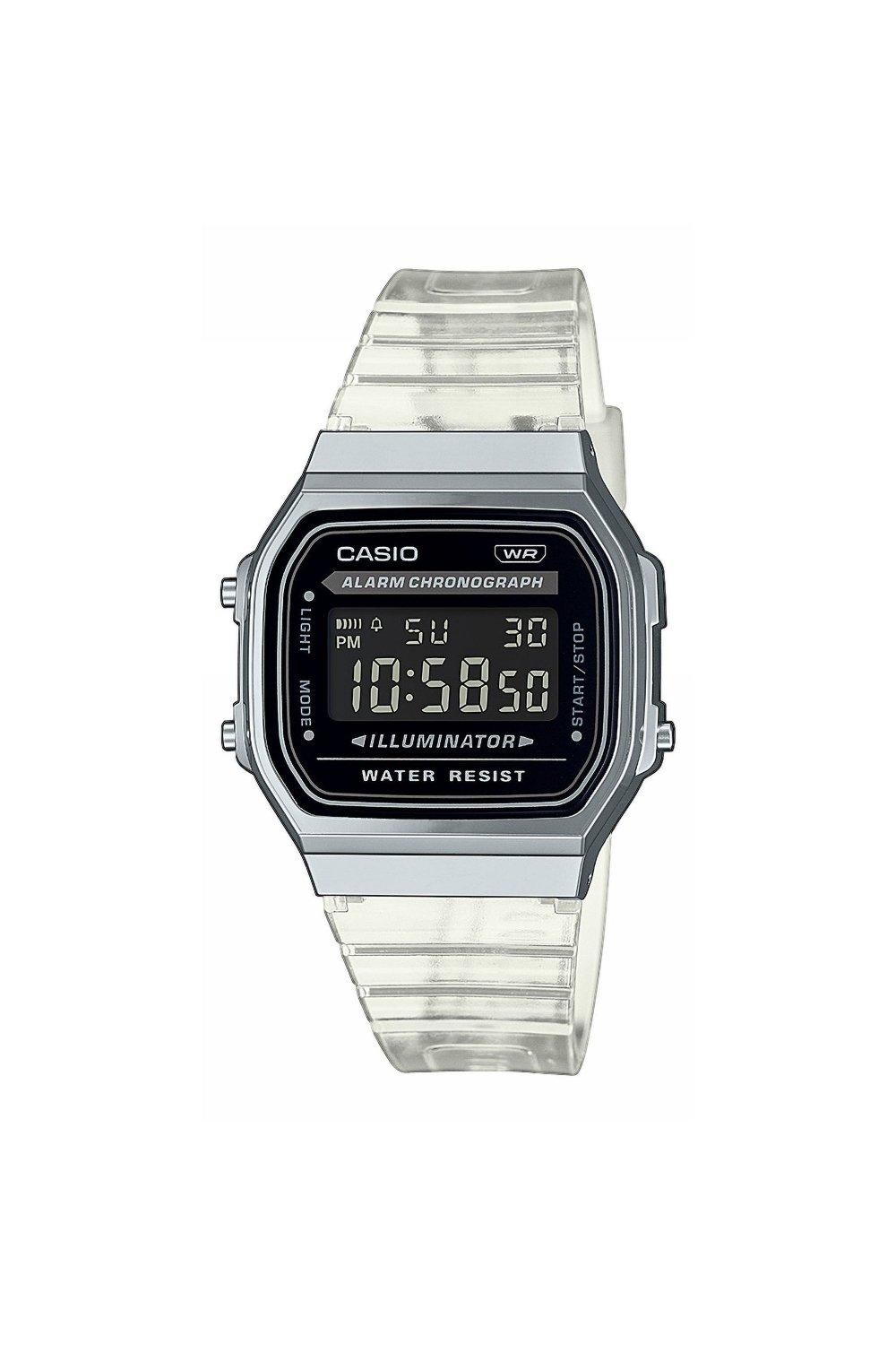 

Классические цифровые часы из нержавеющей стали - A168Xes-1Bef Casio, черный