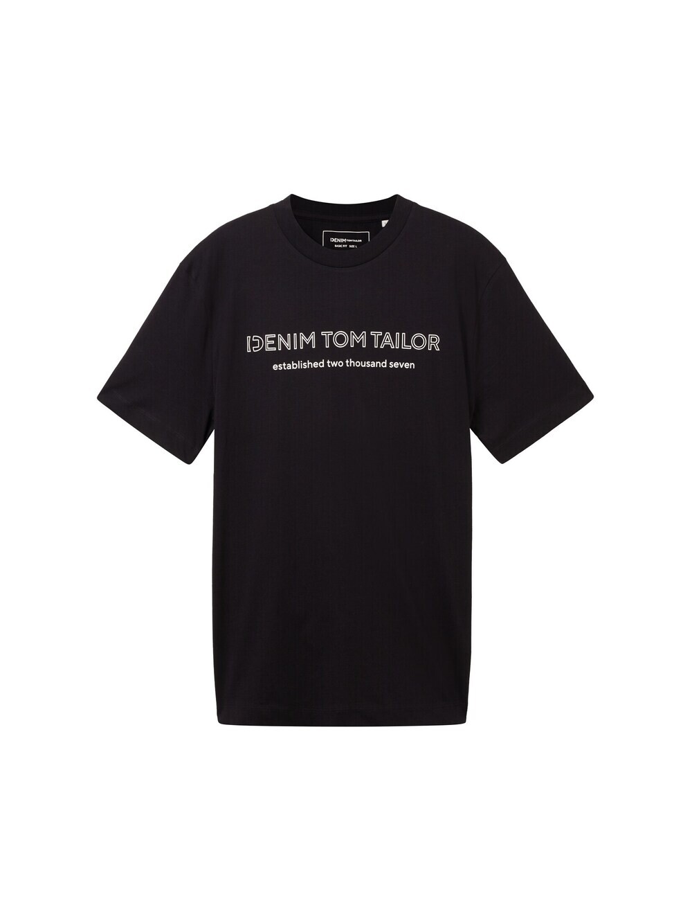 

Футболка TOM TAILOR DENIM, черный