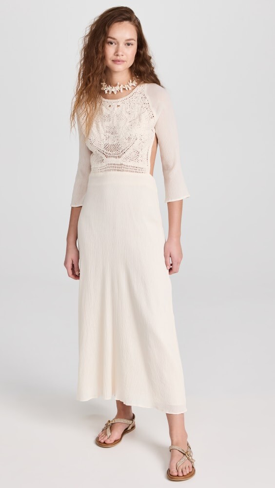 

Платье Antik Batik Lacy Longdress, кремовый
