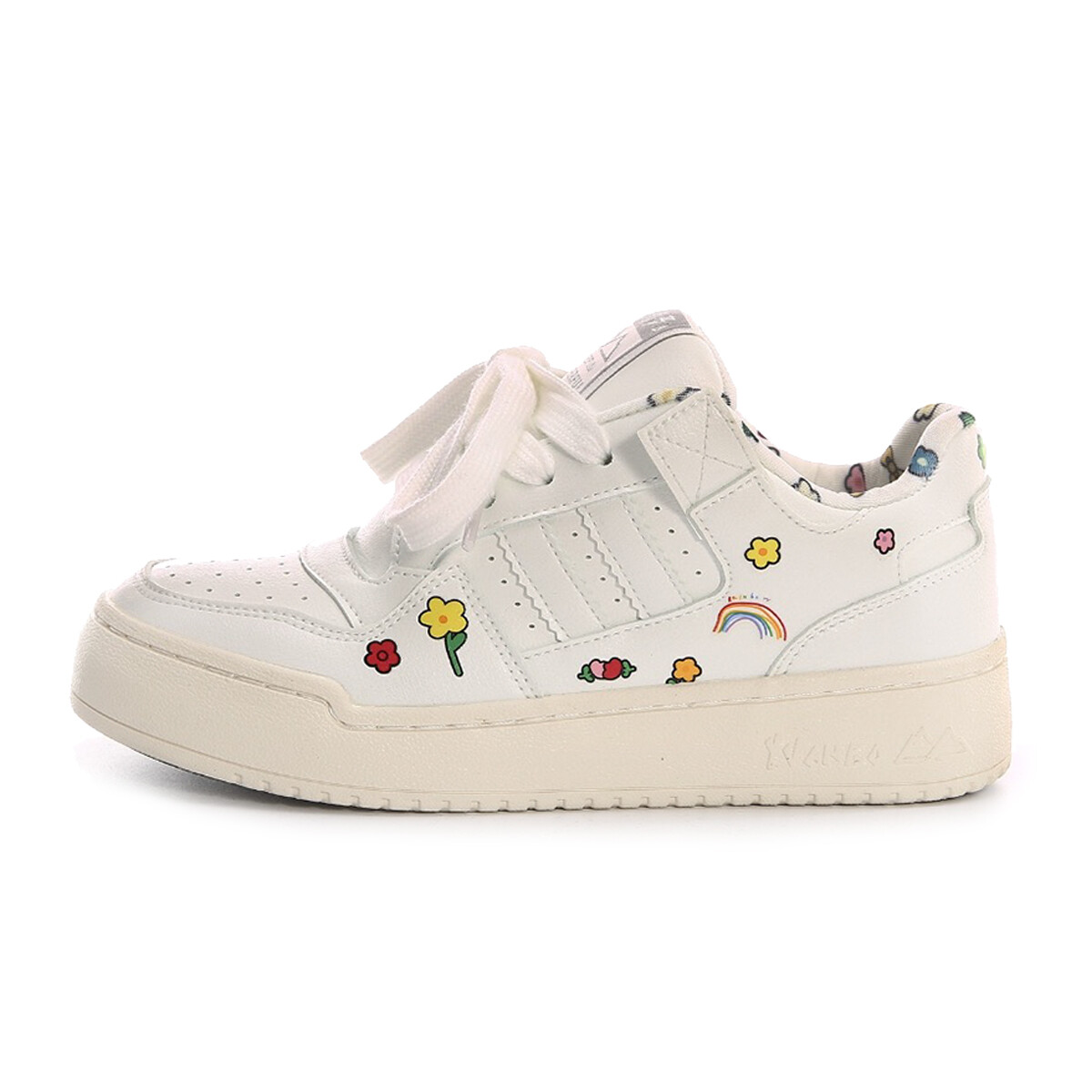 

Кроссовки Circle small Skateboarding Shoes Women's Low-top, белый