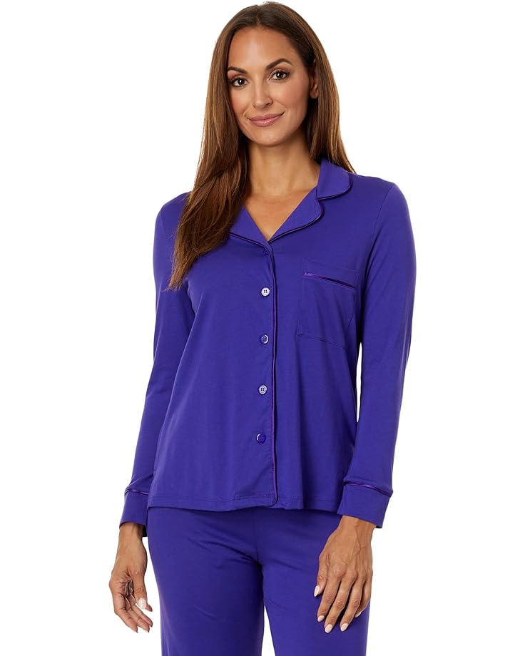 Пижамный комплект Cosabella Amore Petite Long Sleeve Top & Pant Pajama Set, цвет Violett/Violett